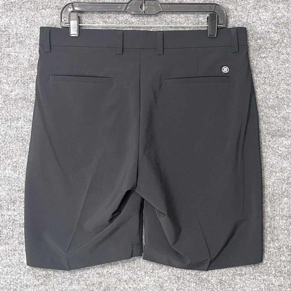 G/FORE Mens Onyx Tech Golf Shorts Black Size 33 Stretch Performance Golfcore